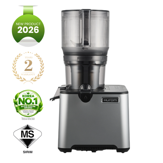Hurom CP50 Commercial slow juicer in stainless steel