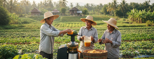 Featured image: Malaysian Farmers Turn to Slow Juicers for Profit and Waste Reduction