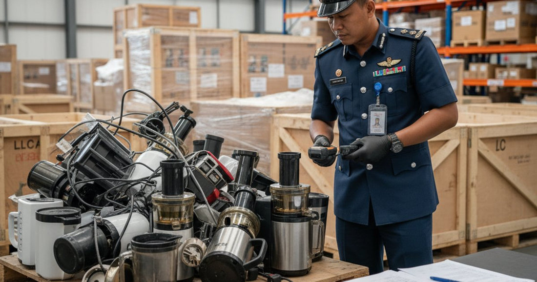 Counterfeit Crisis: Malaysian Customs Seize Fake Slow Juicers, Warn of Health Risks