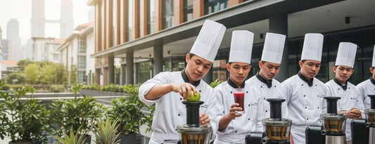 Featured image: Malaysian Culinary Schools Embrace Slow Juicers: A New Era for Modern Gastronomy